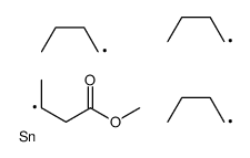 methyl 3-tributylstannylbutanoate Structure