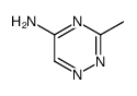 1,2,4-Triazin-5-amine,3-methyl-(9CI) Structure
