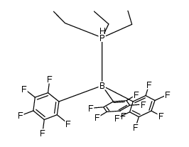 (Et3P)B(C6F5)3 Structure