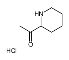 1-(哌啶-2-基)乙酮盐酸结构式