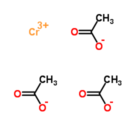 Chromium(III) acetate structure
