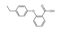 2-(4-Ethylphenoxy)benzoesaeure Structure
