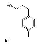 4-(3-HYDROXY-PROPYL)-1-METHYL-PYRIDINIUM, BROMIDE structure