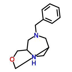 7-Benzyl-3-oxa-7,9-diazabicyclo[3.3.2]decane Structure