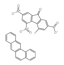 benzo[a]anthracene,4-iodo-2,5,7-trinitrofluoren-9-one结构式