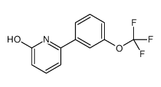 6-[3-(trifluoromethoxy)phenyl]-1H-pyridin-2-one Structure