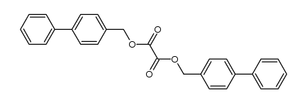 di-(4-phenylbenzyl) oxalate结构式