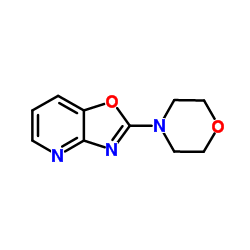 2-(4-Morpholinyl)[1,3]oxazolo[4,5-b]pyridine structure