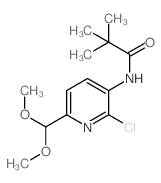 N-(2-chloro-6-(dimethoxymethyl)pyridin-3-yl)pivalamide picture
