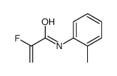 2-fluoro-N-(2-methylphenyl)prop-2-enamide Structure