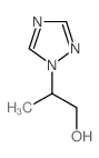 2-(1H-1,2,4-噻唑-1-基)-1-丙醇结构式