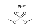 phosphoric acid dimethyl ester, lead (II)-salt结构式