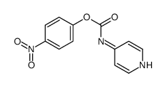 (4-nitrophenyl) N-pyridin-4-ylcarbamate Structure