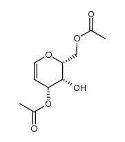 3,6-Di-O-acetyl-D-galactal结构式