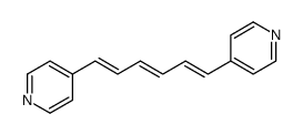 4-(6-pyridin-4-ylhexa-1,3,5-trienyl)pyridine结构式