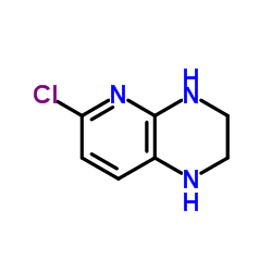 6-Chloro-1,2,3,4-tetrahydropyrido[2,3-b]pyrazine structure