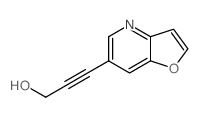 3-(Furo[3,2-b]pyridin-6-yl)prop-2-yn-1-ol structure