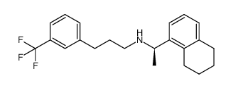 (R)-N-[1-(5,6,7,8-四氢萘-1-基)乙基]-3-(3-三氟甲基苯基)-1-丙胺图片