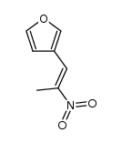 (E)-1-(3-furyl)-2-nitro-1-propene Structure