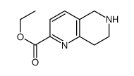 Ethyl 5,6,7,8-tetrahydro-1,6-naphthyridine-2-carboxylate Structure