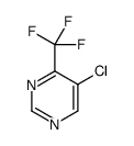 5-Chloro-4-(trifluoromethyl)pyrimidine结构式