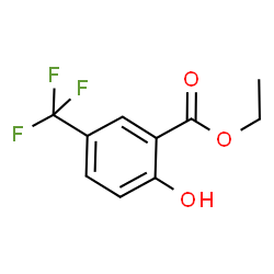 Ethyl 2-hydroxy-5-(trifluoromethyl)benzoate Structure