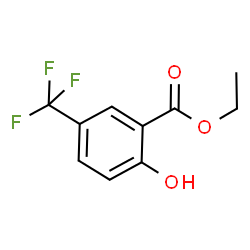 Ethyl 2-hydroxy-5-(trifluoromethyl)benzoate structure