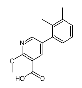 5-(2,3-dimethylphenyl)-2-methoxypyridine-3-carboxylic acid Structure