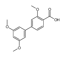 4-(3,5-dimethoxyphenyl)-2-methoxybenzoic acid Structure