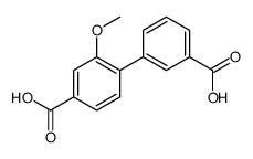 4-(3-carboxyphenyl)-3-methoxybenzoic acid结构式