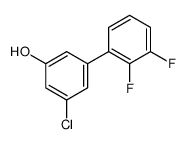 3-chloro-5-(2,3-difluorophenyl)phenol结构式