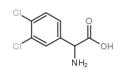 氨基(3,4-二氯苯基)乙酸结构式
