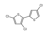 3,5,4'-trichloro-2,2'-bithiophenone结构式