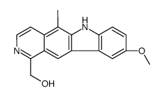 (9-methoxy-5-methyl-6H-pyrido[4,3-b]carbazol-1-yl)methanol Structure