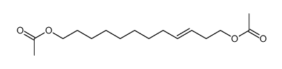 1,12-diacetoxy-dodec-3-ene Structure