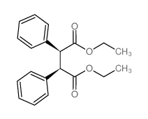 meso-2,3-Diphenyl-succinic acid diethyl ester structure