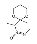 1-(2-methyl-1,3-dioxan-2-yl)ethyl-methylimino-oxidoazanium Structure