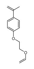 1-(2-ethenoxyethoxy)-4-prop-1-en-2-ylbenzene结构式