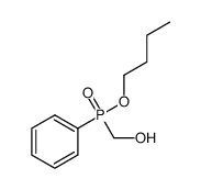 butyl (hydroxymethyl)phenyl phosphinate结构式