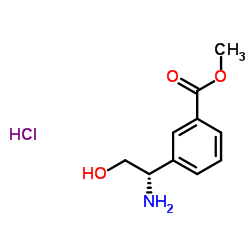 (S)-Methyl 3-(1-amino-2-hydroxyethyl)benzoate hydrochloride picture