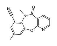 6,9-dimethyl-5-oxopyrido[2,3-b][1,5]benzoxazepine-7-carbonitrile结构式