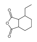 4-ethyl-3a,4,5,6,7,7a-hexahydro-2-benzofuran-1,3-dione结构式