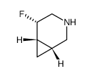Racemic-(1R,5S,6S)-5-Fluoro-3-Azabicyclo[4.1.0]Heptane Structure