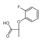 (2S)-2-(2-fluorophenoxy)propanoic acid结构式
