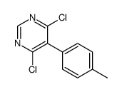 4,6-dichloro-5-(4-methylphenyl)pyrimidine结构式