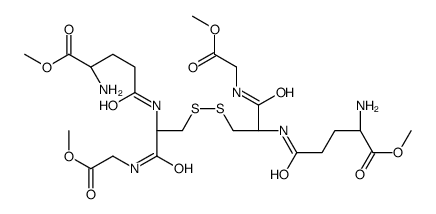 Glutathione Dimethyl Ester Disulfide Dihydrochloride结构式