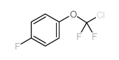 1-(Chlorodifluoromethoxy)-4-fluorobenzene Structure