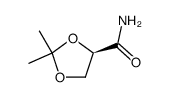 1,3-Dioxolane-4-carboxamide,2,2-dimethyl-,(R)-(9CI) Structure