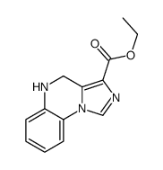 4,5-二氢咪唑并[1,5-a]喹喔啉-3-甲酸乙酯结构式