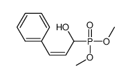 1-dimethoxyphosphoryl-3-phenylprop-2-en-1-ol Structure